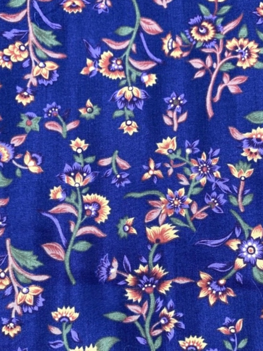 Marcus Brothers Fabric Karen Jarrar Small Purple Tonal Floral Print 68"x44
